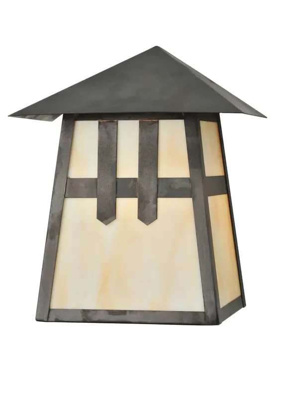 Meyda 9″w Stillwater Double Cross Mission Wall Sconce – 112383