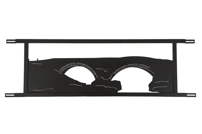 Meyda 94.5″w Neversink Arched Bridge Decor – 179778