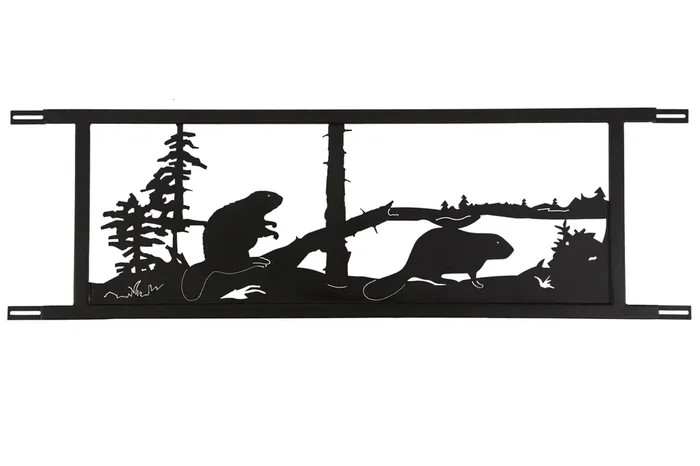 Meyda 94.5″w Neversink Bridge Beaver Decor – 179787