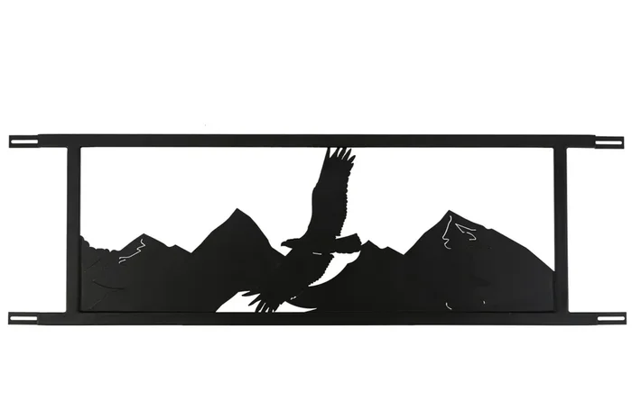 Meyda 94.5″w Neversink Bridge Eagle Decor – 179369