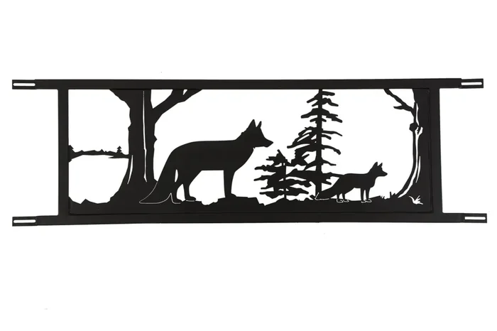 Meyda 94.5″w Neversink Bridge Fox Decor – 179789