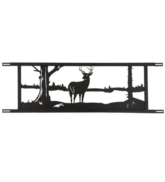 Meyda 94.5″w Neversink Bridge Stag Decor – 179783