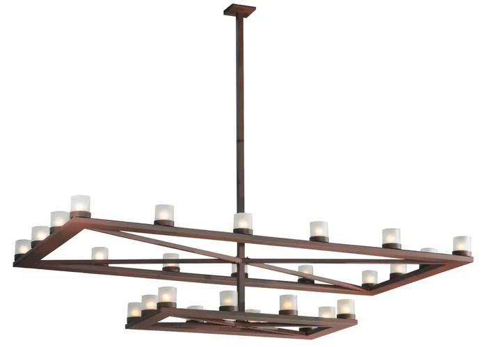 Meyda 96.5″l Stratum 2 Tier Chandelier – 121911