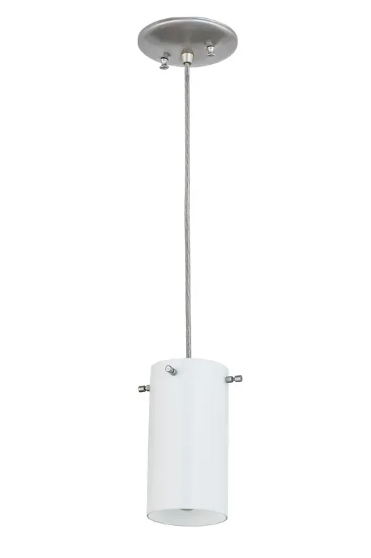 Meyda Braided Silver Wire Cylinder Hanger – 168495