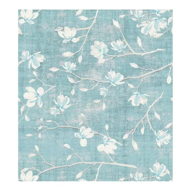 Nicolette Mayer through The House of Scalamandré Bloom Wallcovering, Oriole