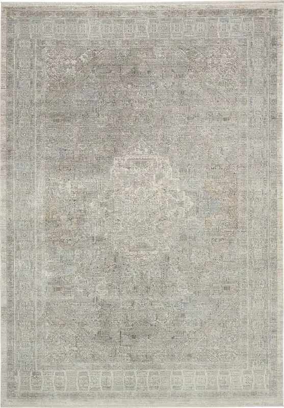 Nourison Starry Nights Stn02 Cream Grey Area Rugs