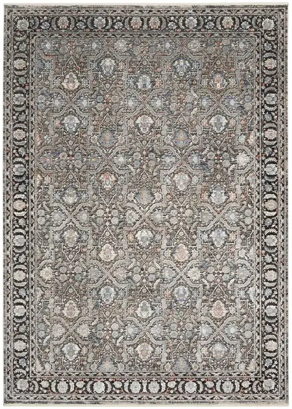 Nourison Starry Nights Stn10 Grey/navy Area Rugs