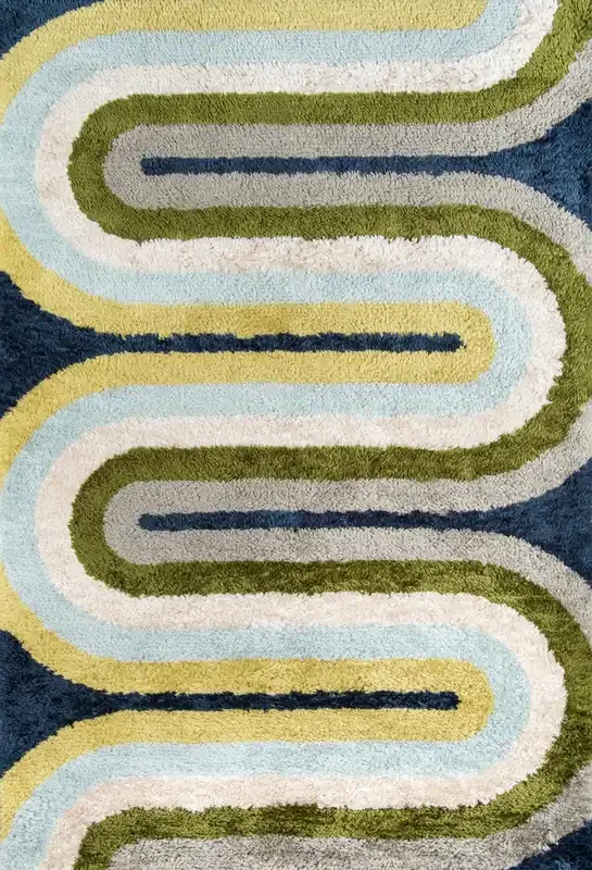 Novogratz Retro RET-2 Multi Hand Tufted Area Rugs