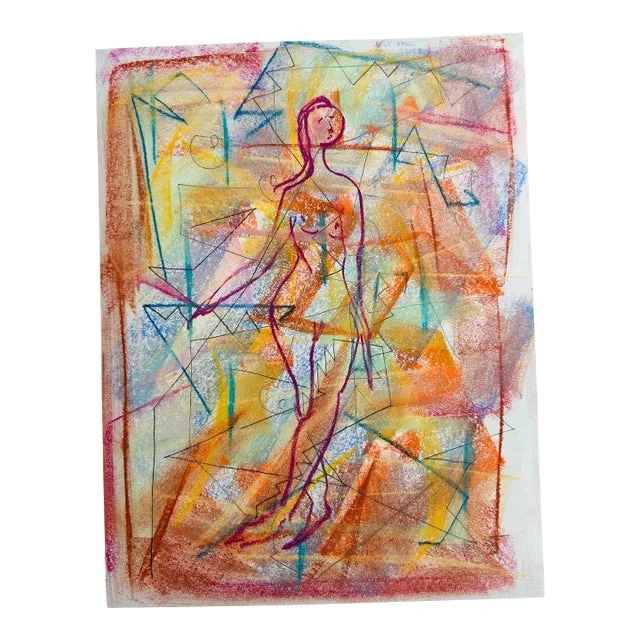 Nymph #2005 Original Pastel on Paper by Erik Sulander
