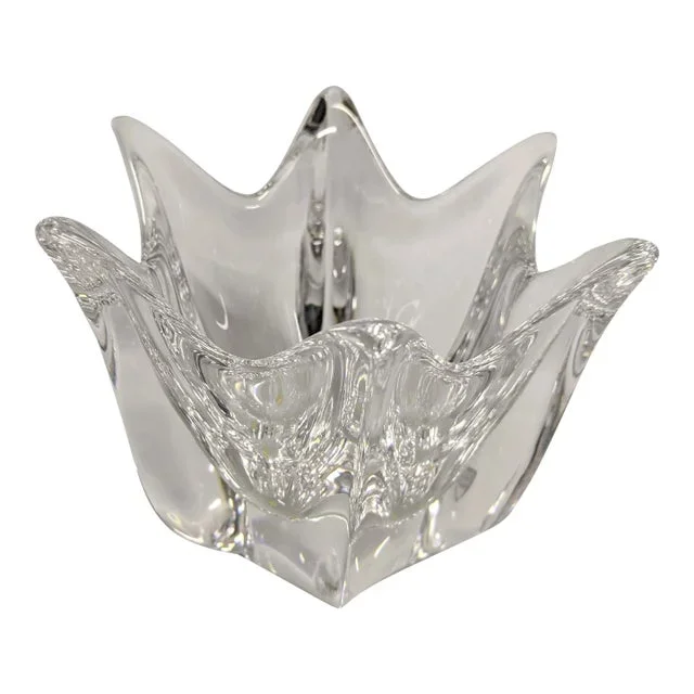 Orrefors Large Crystal Belle Tulip Bowl