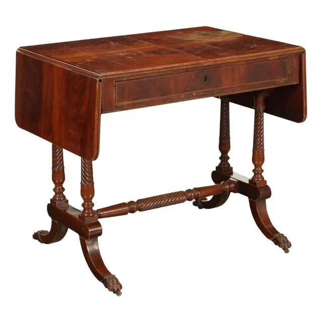 Regency Mahogany Writing Desk