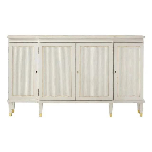 Regency Parcel Gilt Credenza