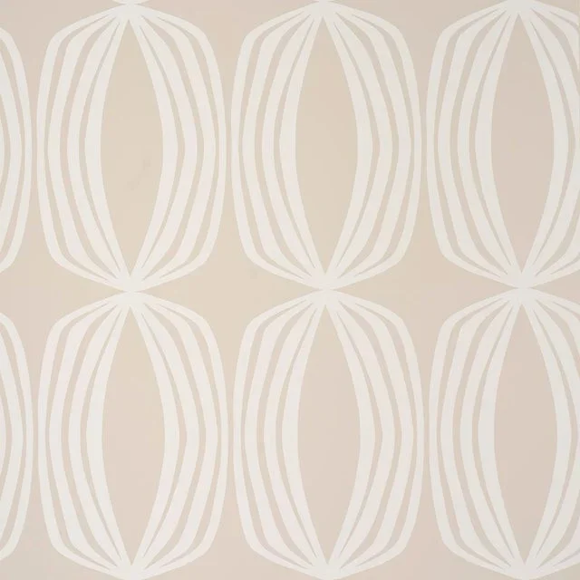 Schumacher Fontana Wallpaper In Birch