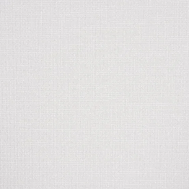 Schumacher Linen Gesso Vinyl Wallpaper In Ivory