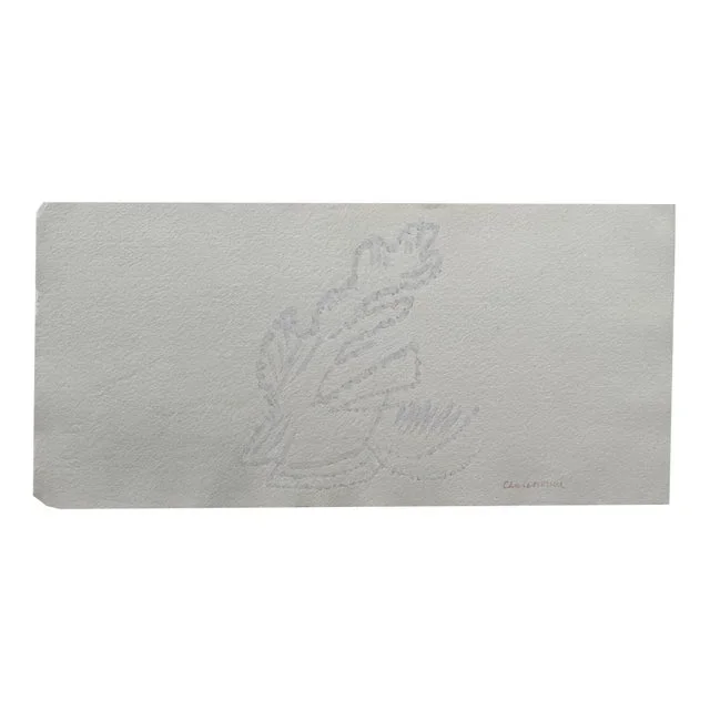 Serge Charchoune, Untitled, 1963, Gouache and Pencil