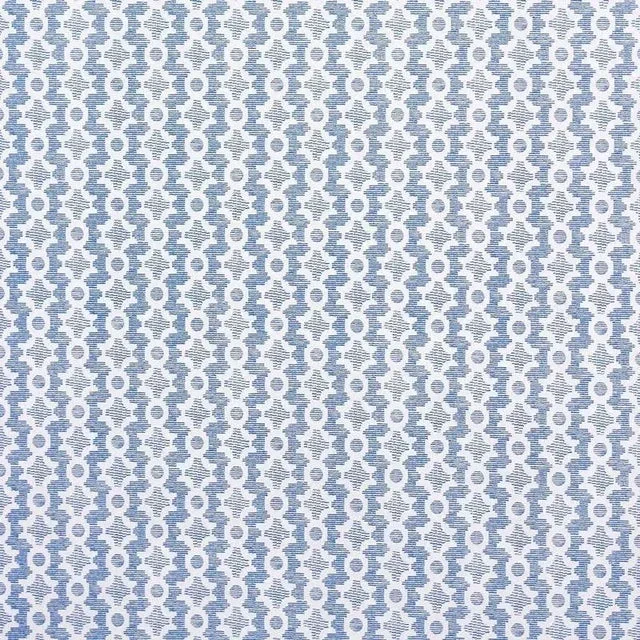Sister Parish Clara B Wallpaper in Baltic Blue