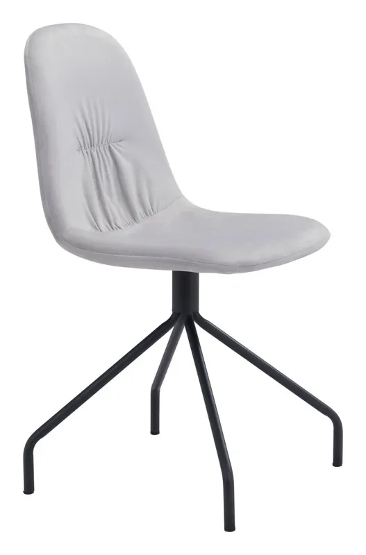 Slope Dining Chair (set Of 2) Light Gray