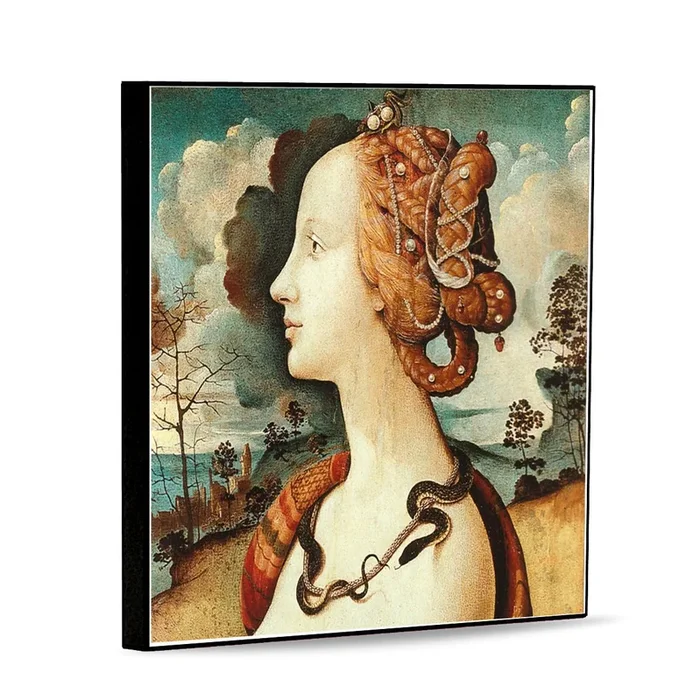 SUBLIMART: Affresco Panel Tile – Opera “Simonetta Vespucci (2)” by Piero di Cosimo