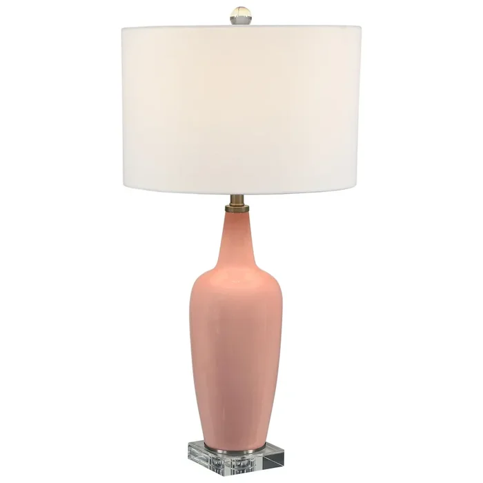 Uttermost Anastasia Light Pink Table Lamp