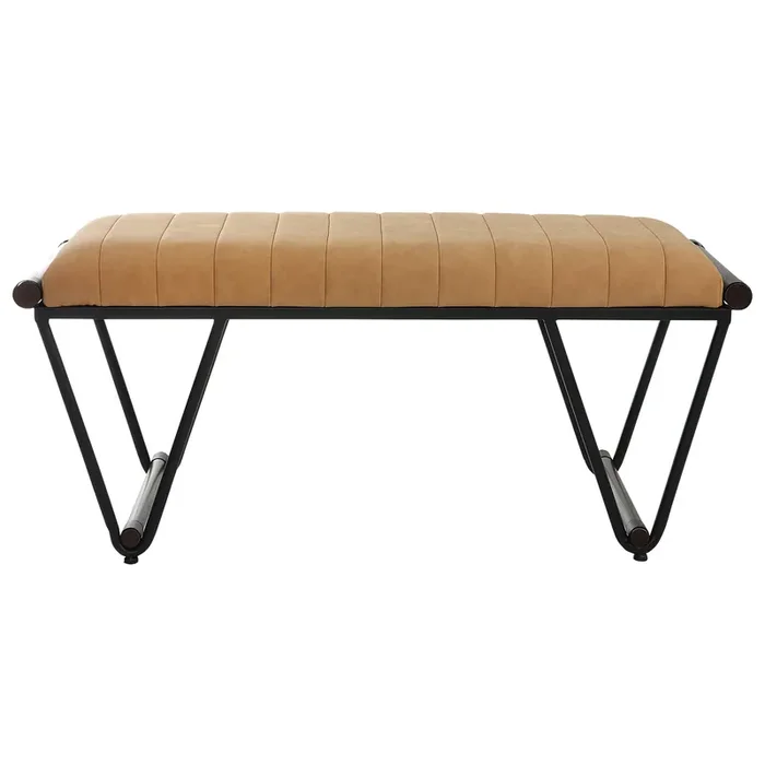 Uttermost Woodstock Mid-century Bench