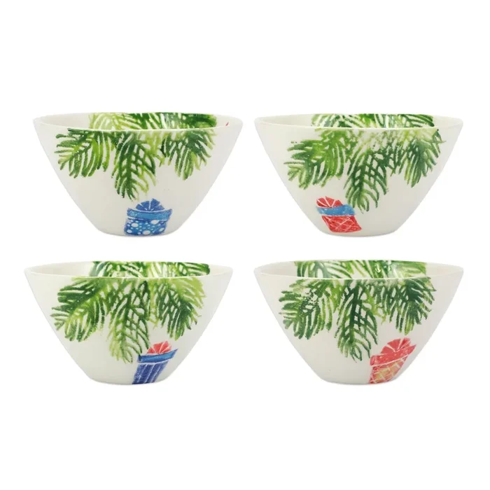VIETRI: NUTCRACKERS ASSORTED CEREAL BOWLS – SET OF 4