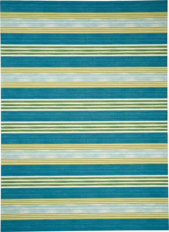 Waverly Sun N‘ Shade Snd71 Green/teal Area Rugs