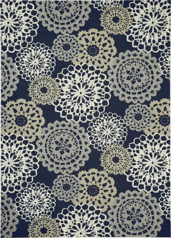 Waverly Sun N‘ Shade Snd72 Black Area Rugs