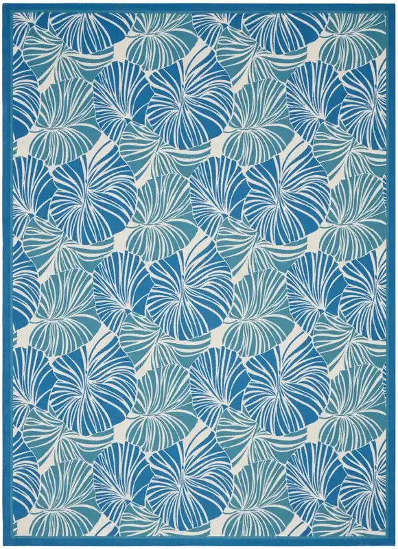 Waverly Sun N‘ Shade Snd87 Blue Area Rugs