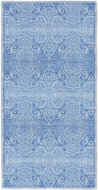 Waverly Washable Collection Waw03 Blue Area Rugs